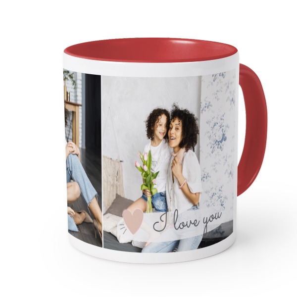Colored Mug Red