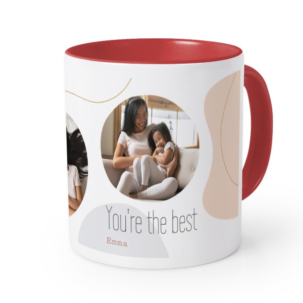 Colored Mug Red