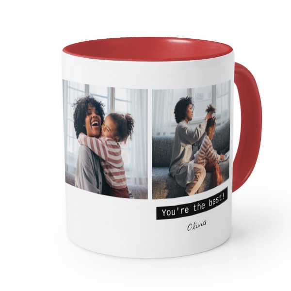 Colored Mug Red
