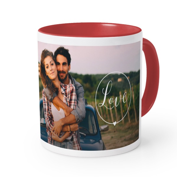Colored Mug Red