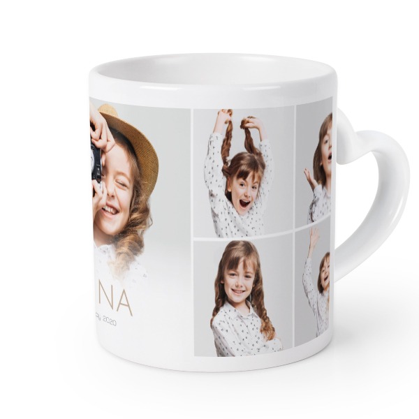 Mug anse en coeur