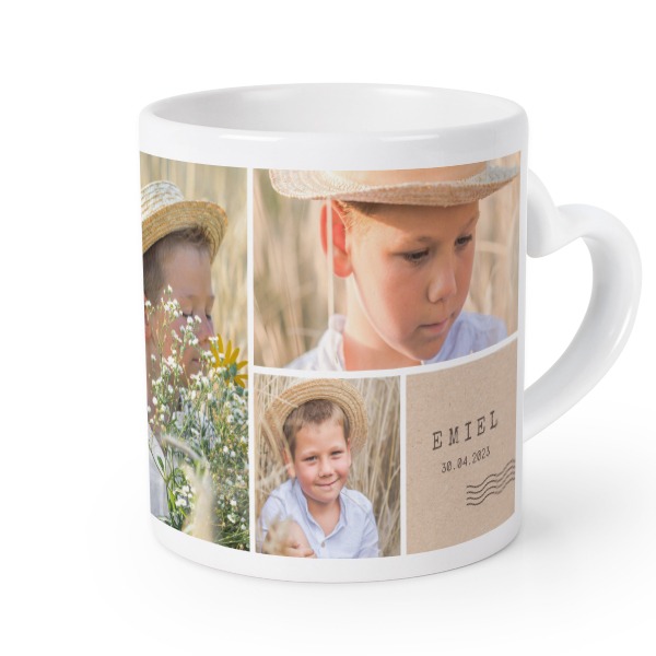 Mug anse en coeur