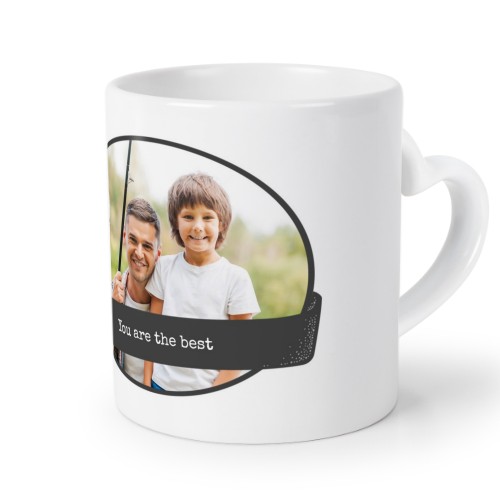 Mug anse en coeur