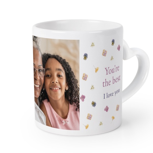 Herztasse mit Foto personalisiert Herztasse mit Foto personalisiert