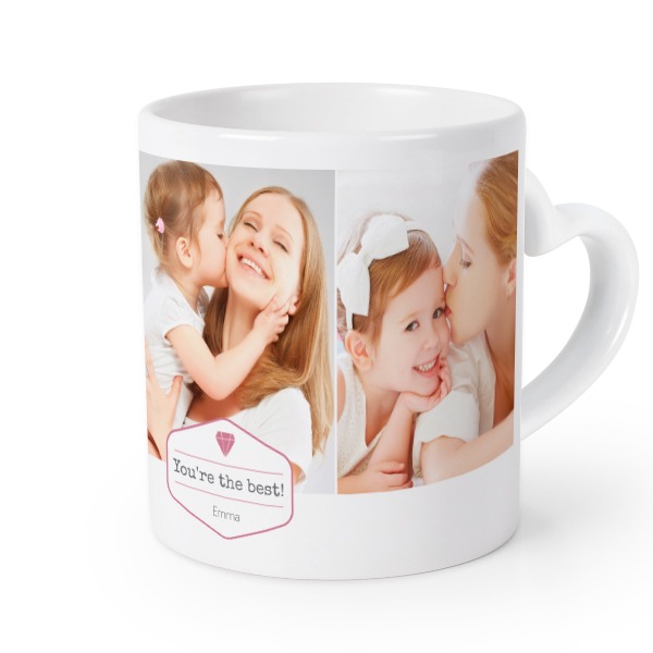 Mug anse en coeur Mug anse en coeur