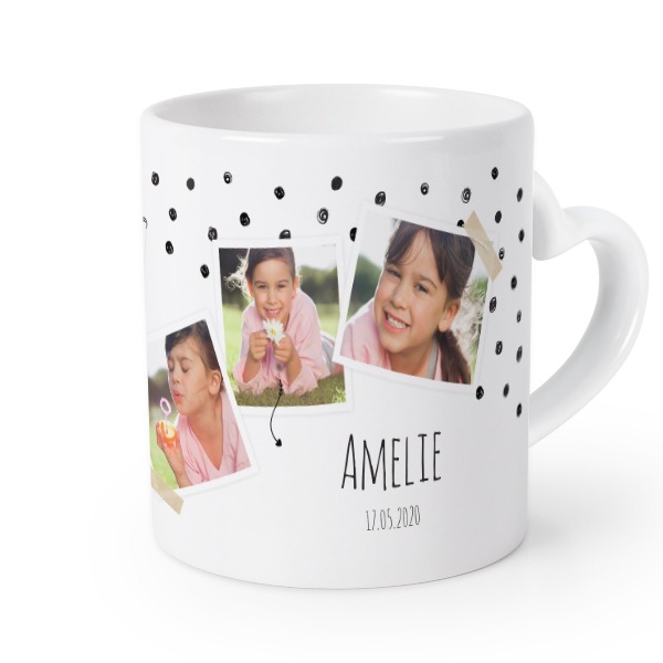 Herztasse mit Foto personalisiert Herztasse mit Foto personalisiert