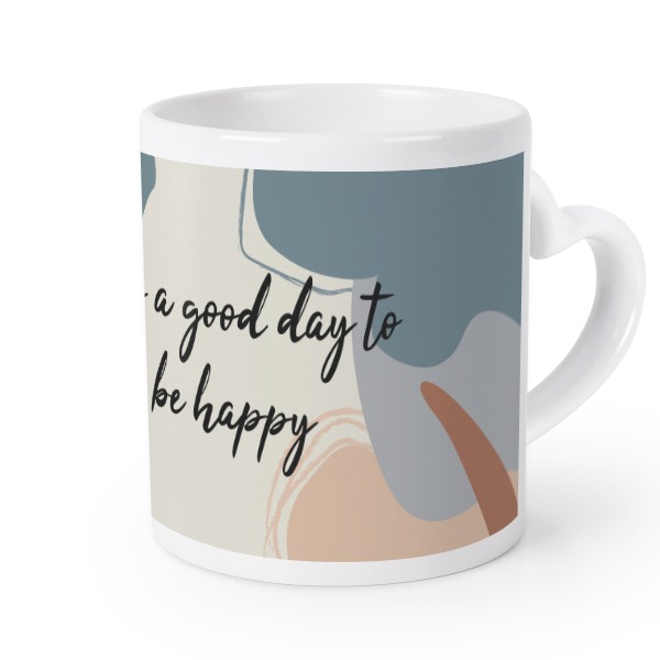 Mug anse en coeur