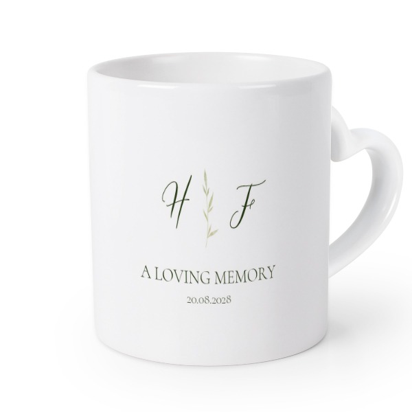 Herztasse mit Foto personalisiert Herztasse mit Foto personalisiert