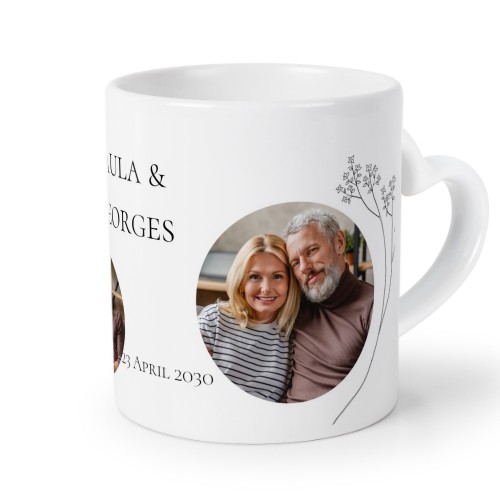 Herztasse mit Foto personalisiert Herztasse mit Foto personalisiert