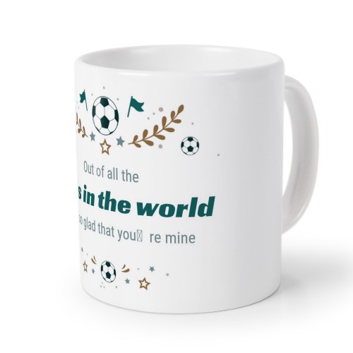 Tasse Weiss