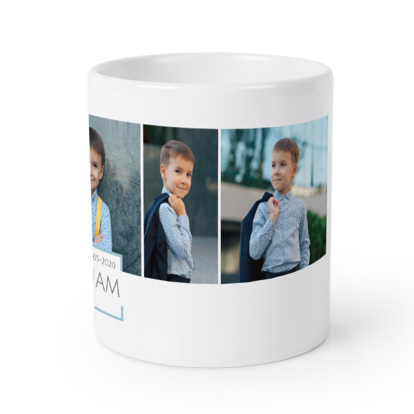 Stiftehalter personalisiert mit Foto (Keramikbecher)