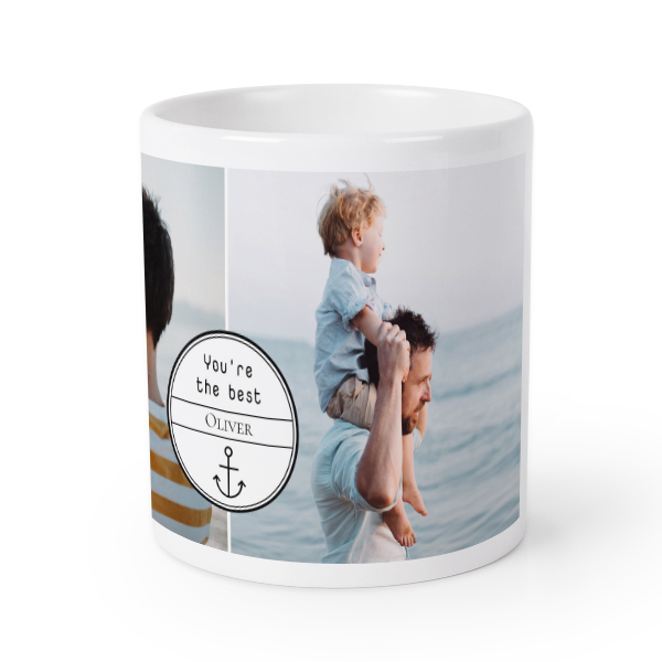 Stiftehalter personalisiert mit Foto (Keramikbecher)