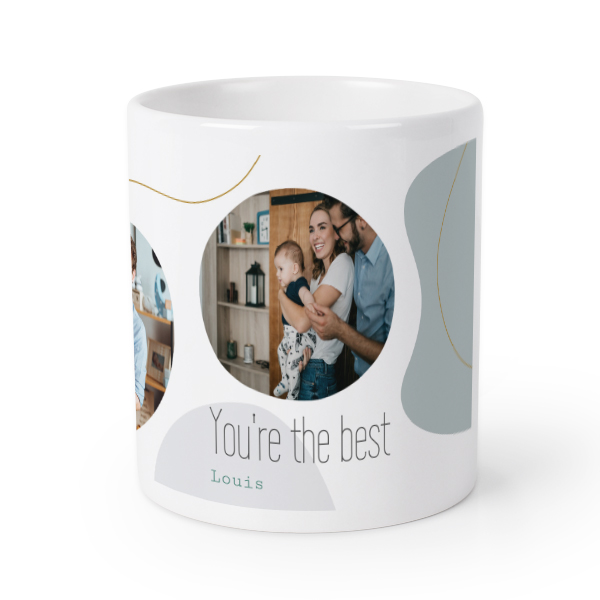 Stiftehalter personalisiert mit Foto (Keramikbecher)