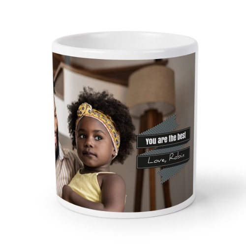 Stiftehalter personalisiert mit Foto (Keramikbecher)
