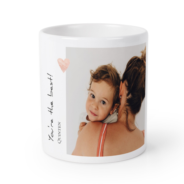 Stiftehalter personalisiert mit Foto (Keramikbecher)