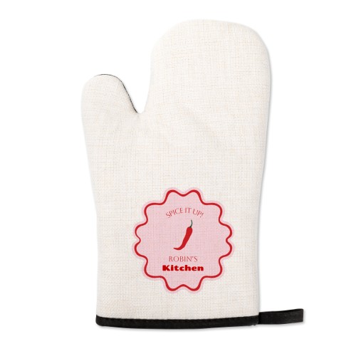 Gepersonaliseerde ovenwant Gepersonaliseerde ovenwant