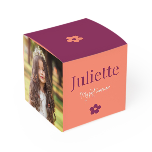 Personalised party favours boxes