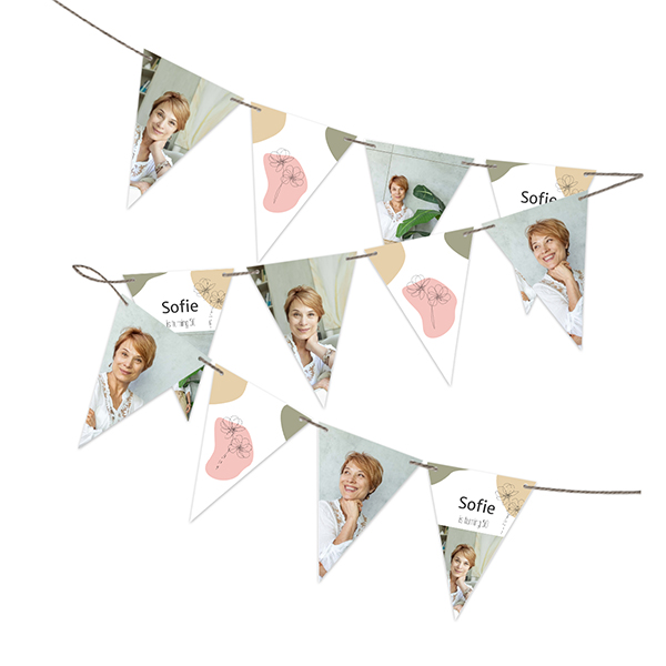 Guirlande de fanions (16 drapeaux) Guirlande de fanions (16 drapeaux)