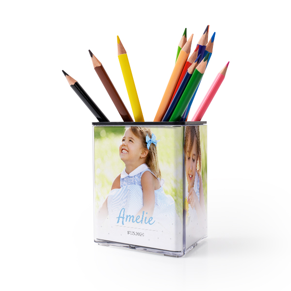 Pot Ă crayons triangulaire Pot Ă crayons triangulaire