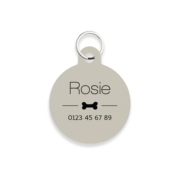 Hondenpenning rond