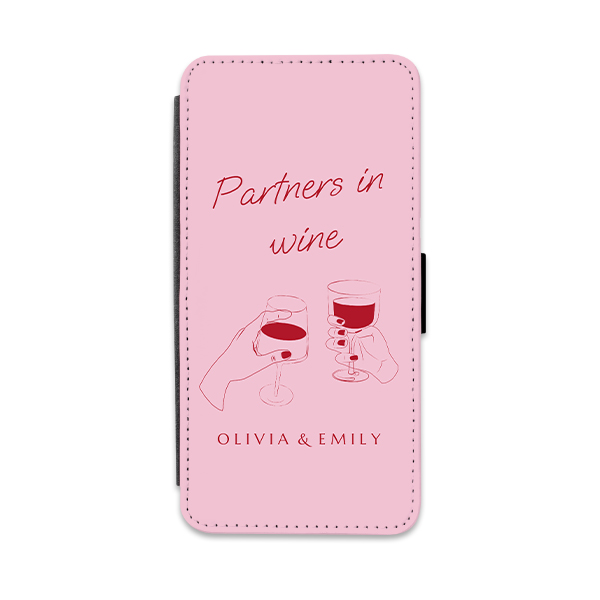 Cover med tegnebog Iphone 15