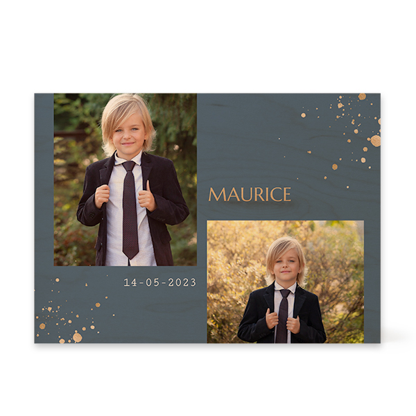 Bloc photo en bois Rectangulaire Bloc photo en bois Rectangulaire