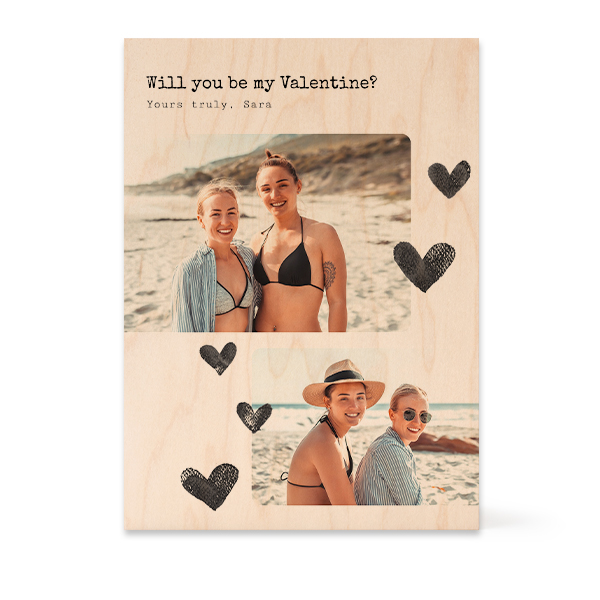 Wooden Photo Block Rectangle Wooden Photo Block Rectangle