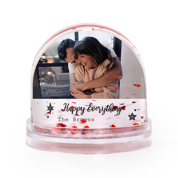 Snow globe Hearts