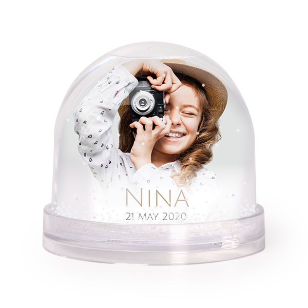 Boule Ă neige personnalisable Boule Ă neige personnalisable
