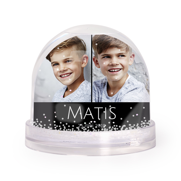 Boule à neige personnalisable Boule à neige personnalisable