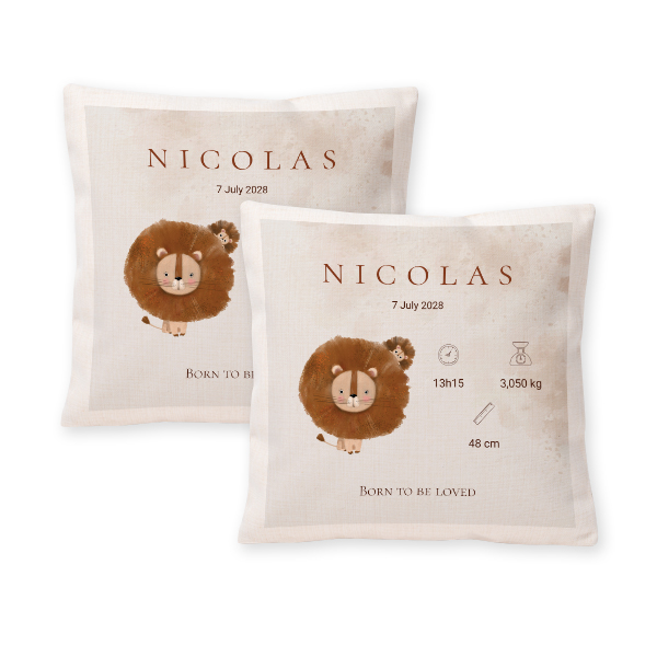 Polylinen Cover Square M Front & Back Polylinen Cover Square M Front & Back
