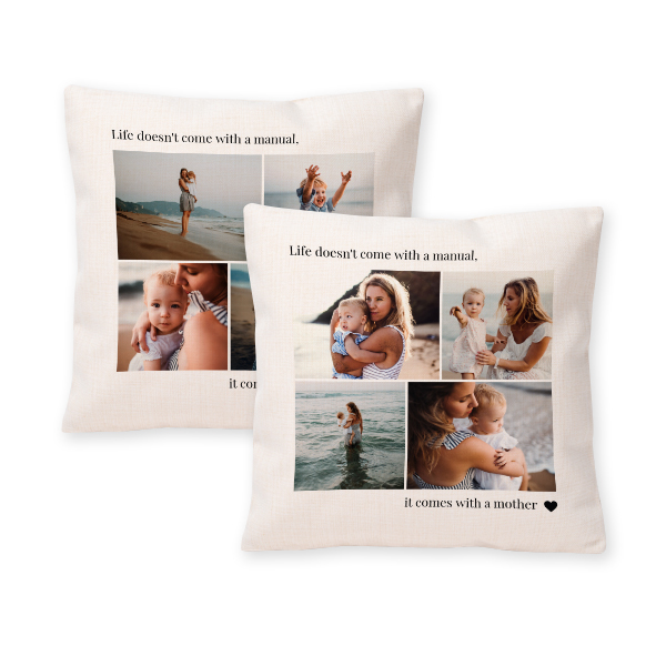 Polylinen Cover Square M Front & Back Polylinen Cover Square M Front & Back