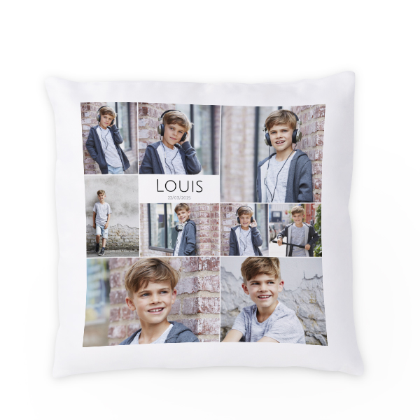 Polyester kussensloop vierkant M voorkant Polyester kussensloop vierkant M voorkant