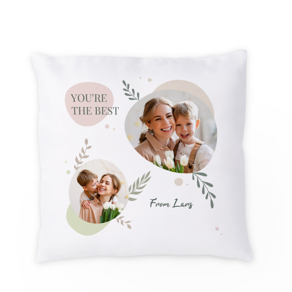 Coussin satiné carré M imprimé sur 1 cÎté Coussin satiné carré M imprimé sur 1 cÎté