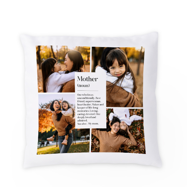 Coussin satiné carré M imprimé sur 1 cÎté Coussin satiné carré M imprimé sur 1 cÎté