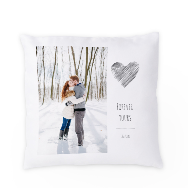 Coussin satiné carré M imprimé sur 1 cÎté Coussin satiné carré M imprimé sur 1 cÎté