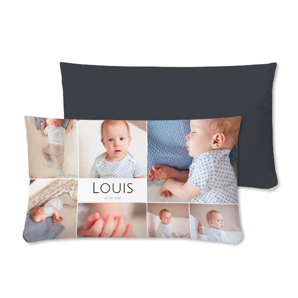 Fotokissen personalisiert (30x50 cm, 2-seitig bedruckt, Polyester, inkl. Füllung)