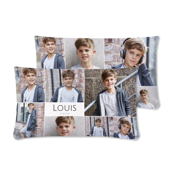 Fotokissen personalisiert (30x50 cm, 2-seitig bedruckt, Polyester, inkl. Füllung)