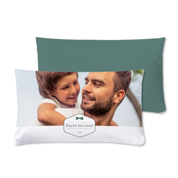 Fotokissen personalisiert (30x50 cm, 2-seitig bedruckt, Polyester, inkl. Füllung)