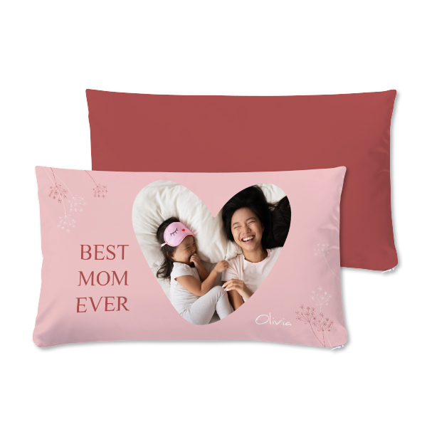 Coussin satiné paysage M imprimé recto-verso Coussin satiné paysage M imprimé recto-verso