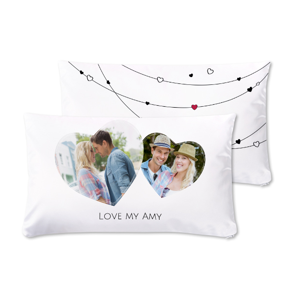 Polyester Cushion Cover and Filling Landscape Front & Back print