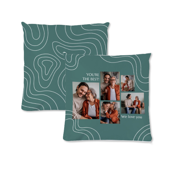 Polyester Cover Square M Front & Back print