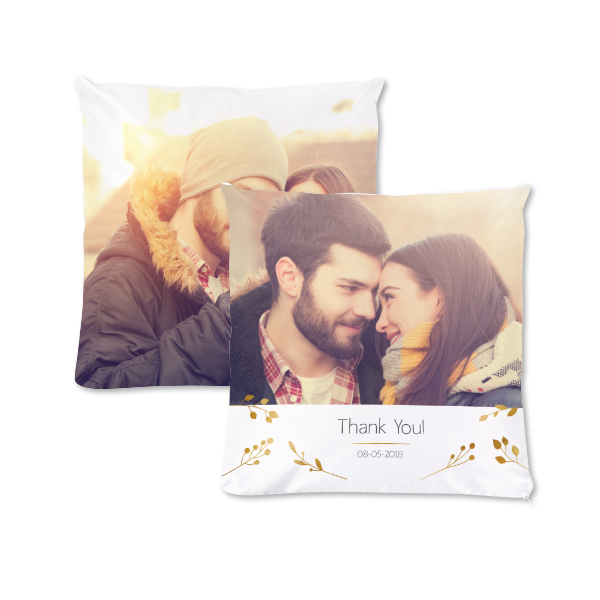 Polyester Cover Square M Front & Back print