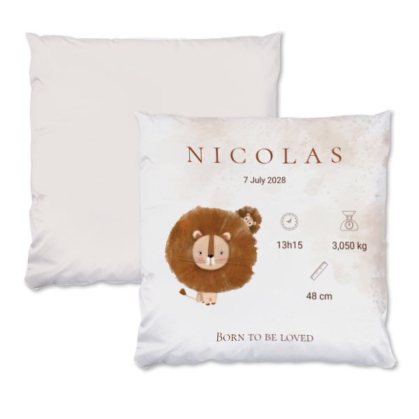 Polyester Cover Square L Front & Back print Polyester Cover Square L Front & Back print