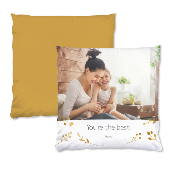 Polyester Cover Square L Front & Back print Polyester Cover Square L Front & Back print