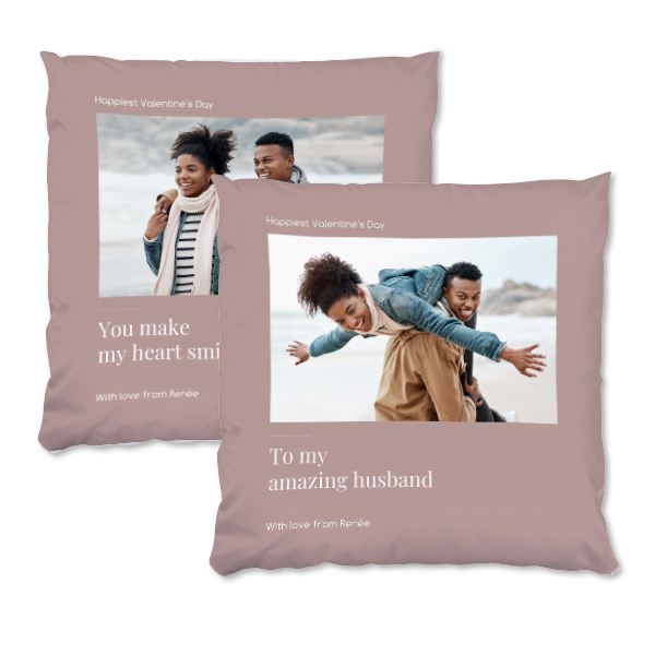 Polyester Cover Square L Front & Back print Polyester Cover Square L Front & Back print