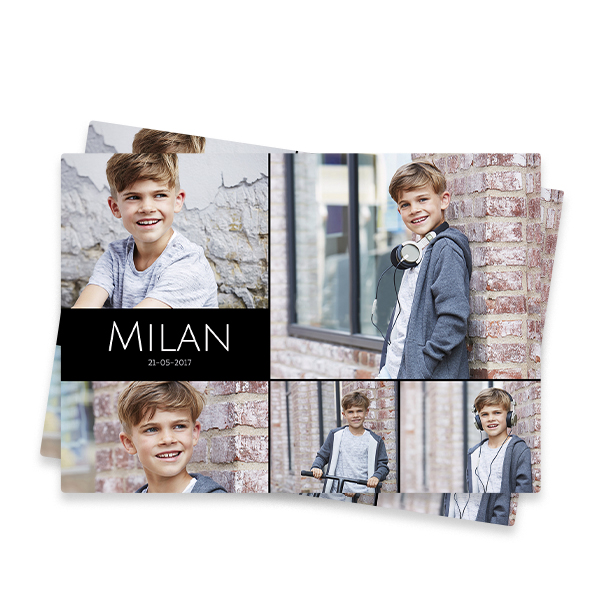 Photo placemats - 2 pcs Photo placemats - 2 pcs