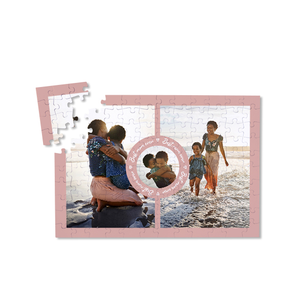 Puzzle 120 pieces (hard cardboard)