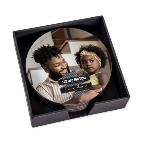 Sous-verres luxe ronds