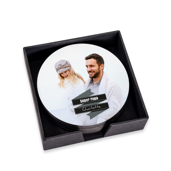 Sous-verres luxe ronds